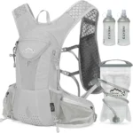 Hydration Pack Backpack, Lightweight Water Backpack with 2L Leakproof Hydration Bladder Daypack for Men Women,Running Hydration Vest for Outdoor Trail